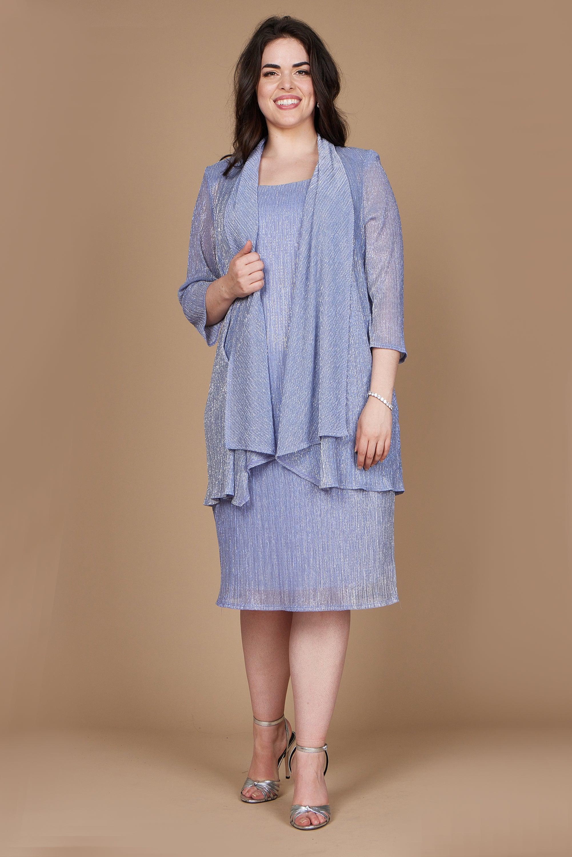 Short Plus Size Jacket Dress R&M Richards 5191W